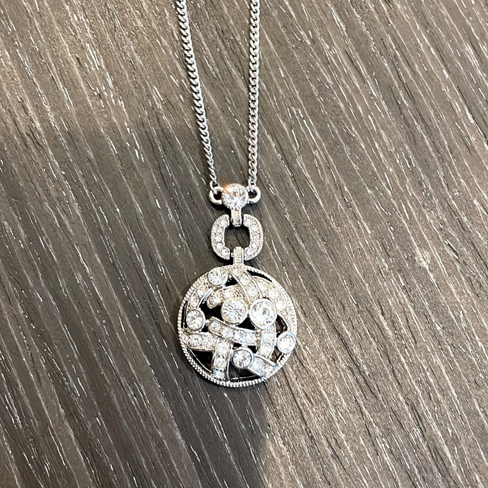 Givenchy Vintage Necklace with Crystals